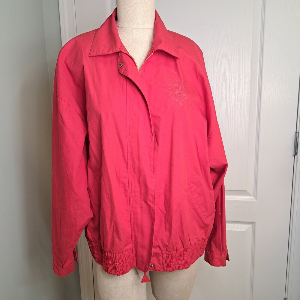 Napa Valley Red Windbreaker